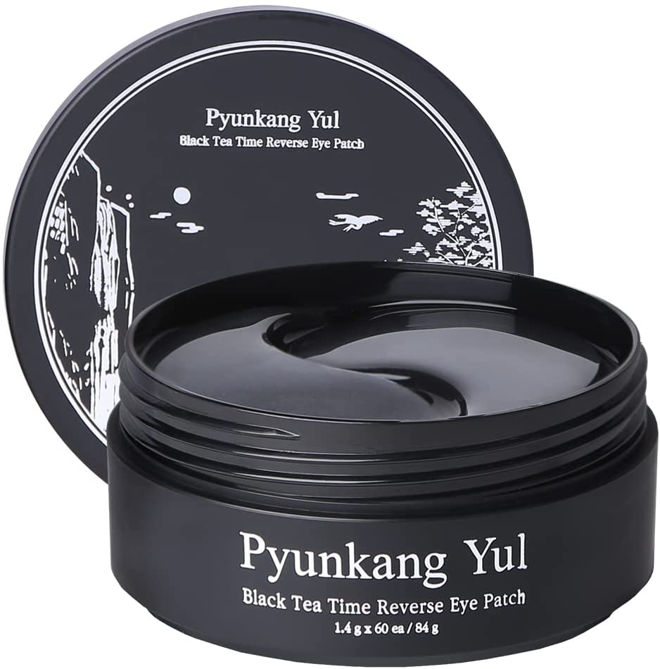 Patchs pour les yeux au thé noir fermenté